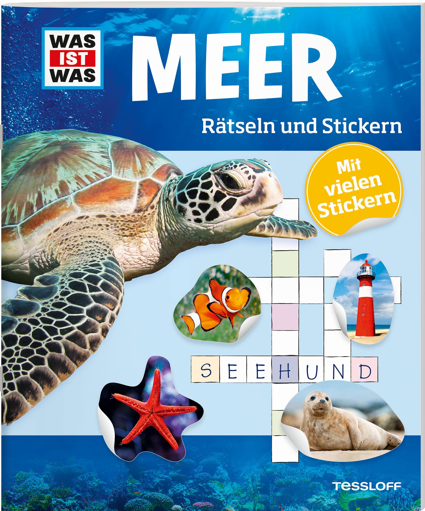 WAS IST WAS Rätseln und Stickern: Meer Leisure & Fun