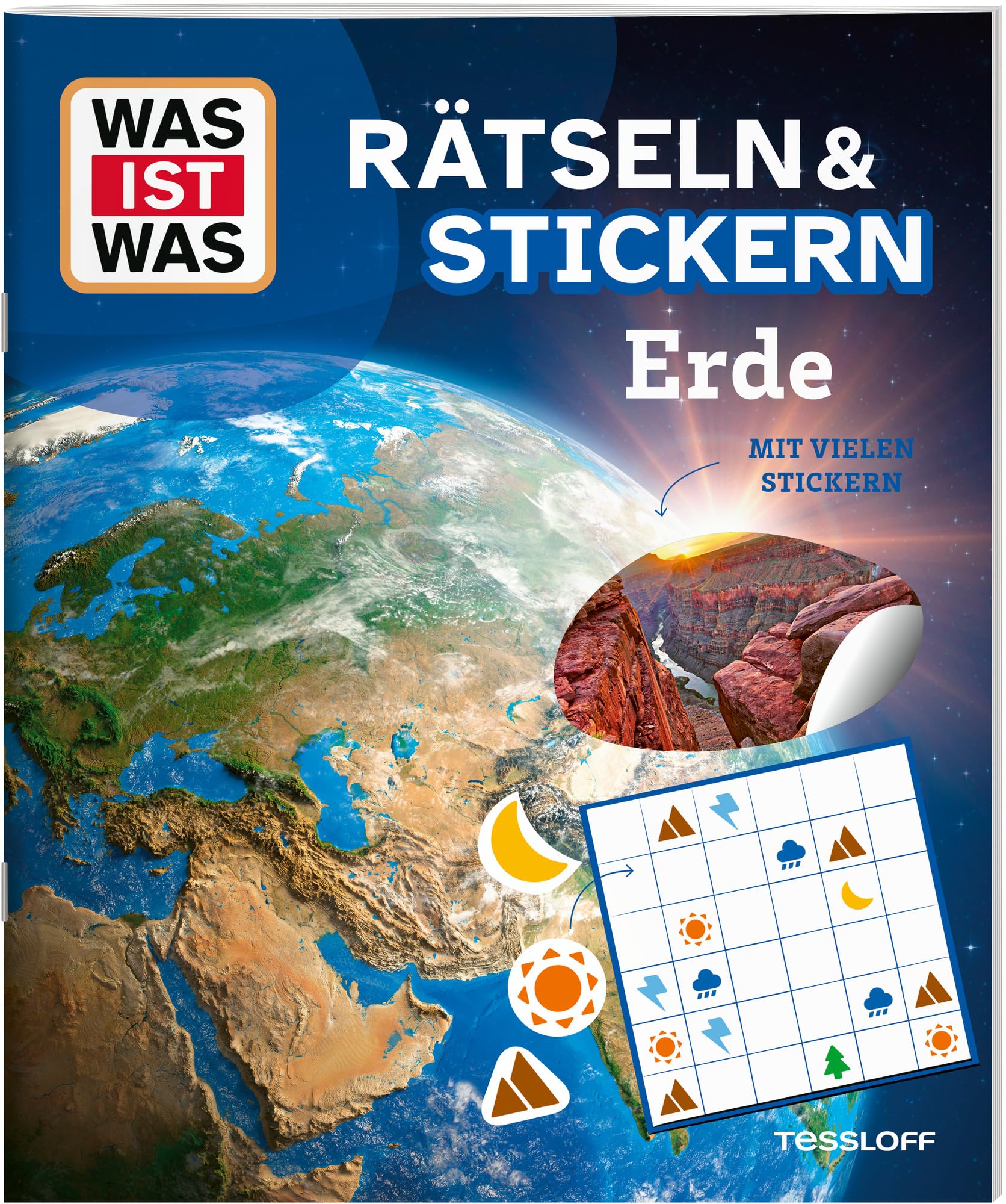 WAS IST WAS Rätseln und Stickern: Erde Leisure & Fun