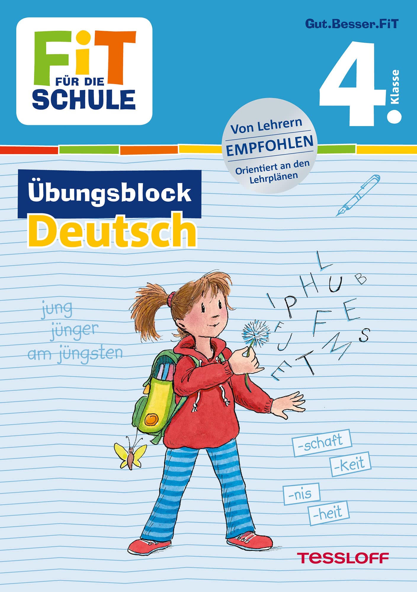 Fit für die Schule: Übungsblock Deutsch 4. Klasse book