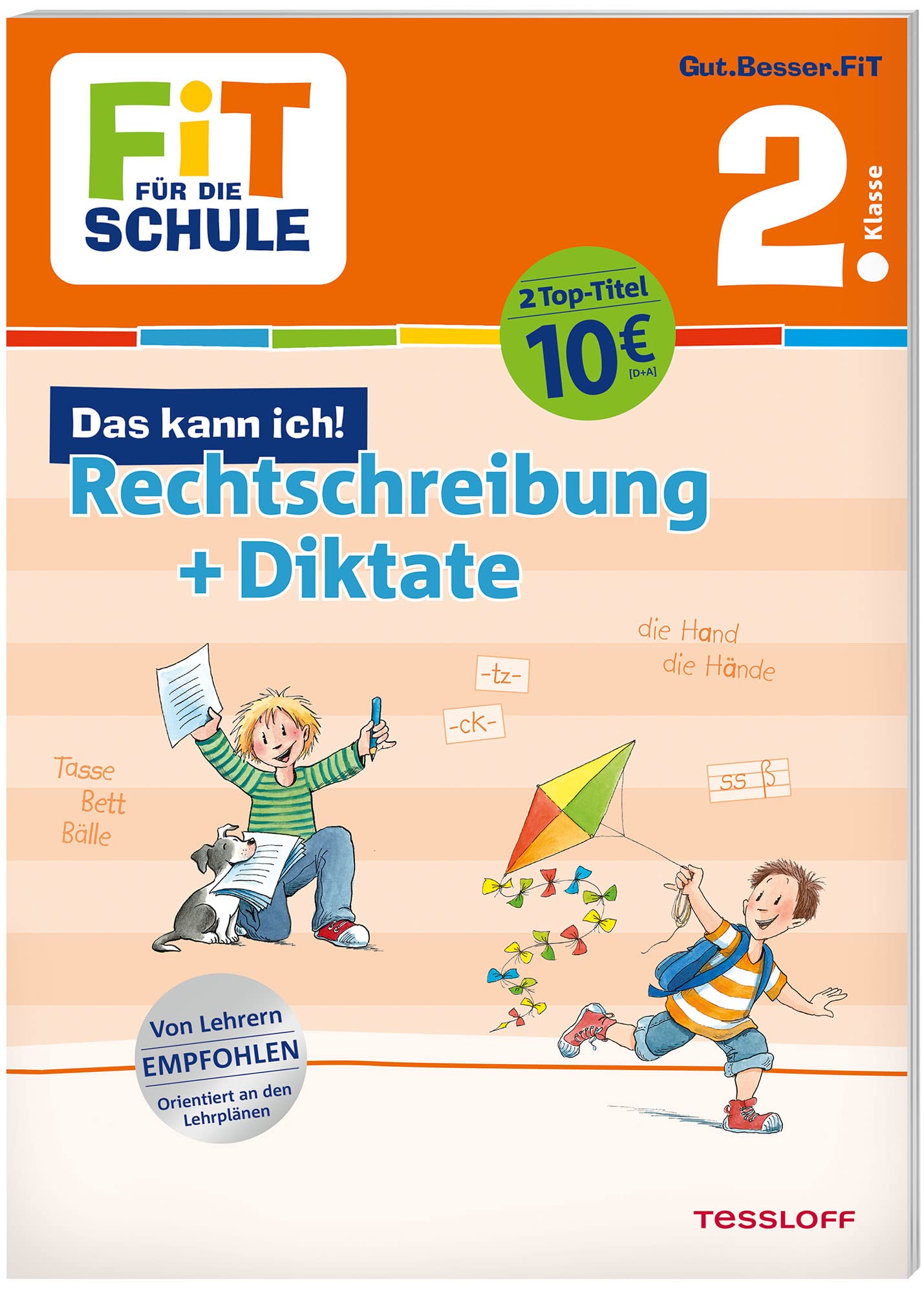 FiT FÜR DIE SCHULE. Das kann ich! Rechtschreibung + Diktate 2. Klasse Study Guides