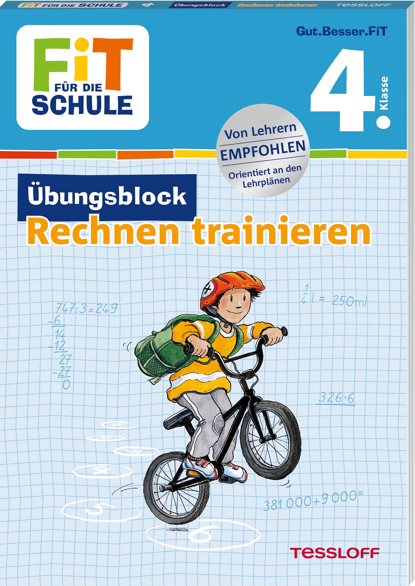 FiT für die Schule. Übungsblock Rechnen trainieren 4. Klasse Study Guides