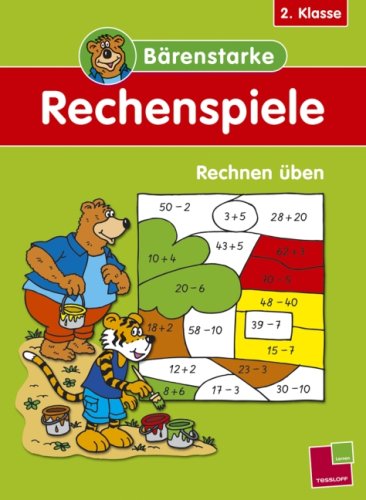 Bärenstarke Rechenspiele 2. Klasse: Rechnen üben Study Guides