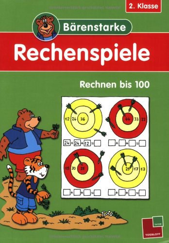 Bärenstarke Rechenspiele 2. Klasse: Rechnen bis 100 Study Guides