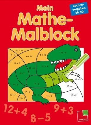 Mein Mathe-Malblock Rechenaufgaben bis 20: 24 Bilder zum Ausmalen, heraustrennbare Seiten (Grundschule) Leisure, Home & Garden