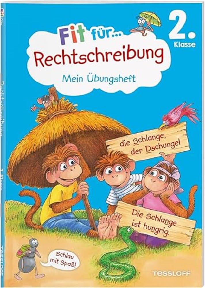 Fit für Rechtschreibung 2. Klasse. Mein Übungsheft General education