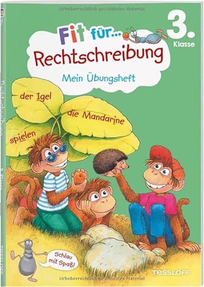 Fit für Rechtschreibung 3. Klasse. Mein Übungsheft General education