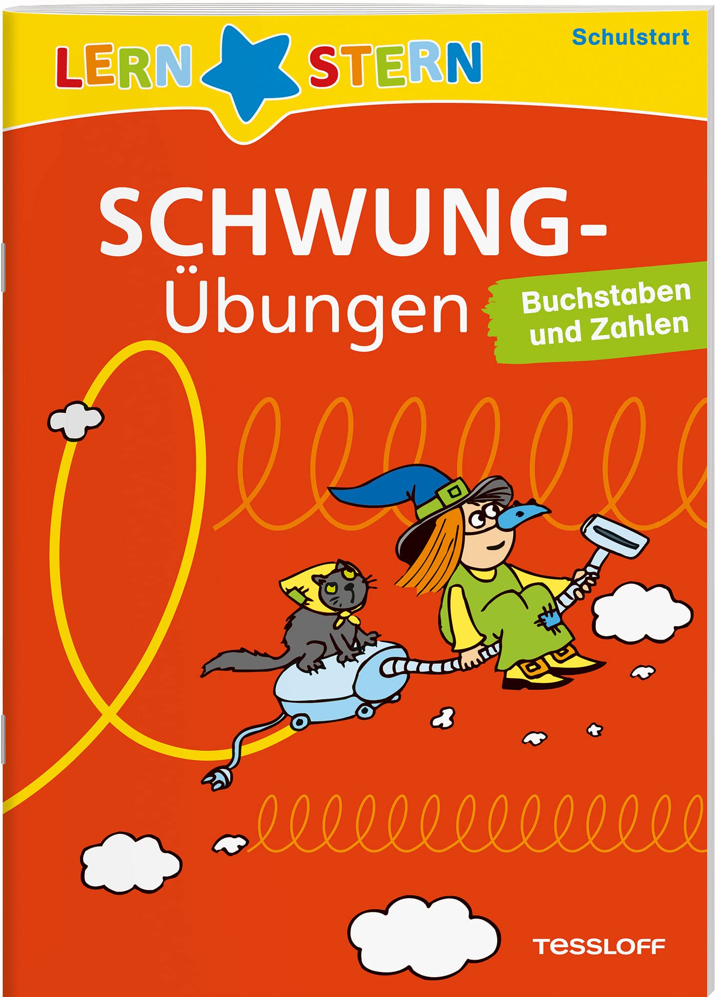 Lernstern: Schwungübungen Schulstart Study Guides Books