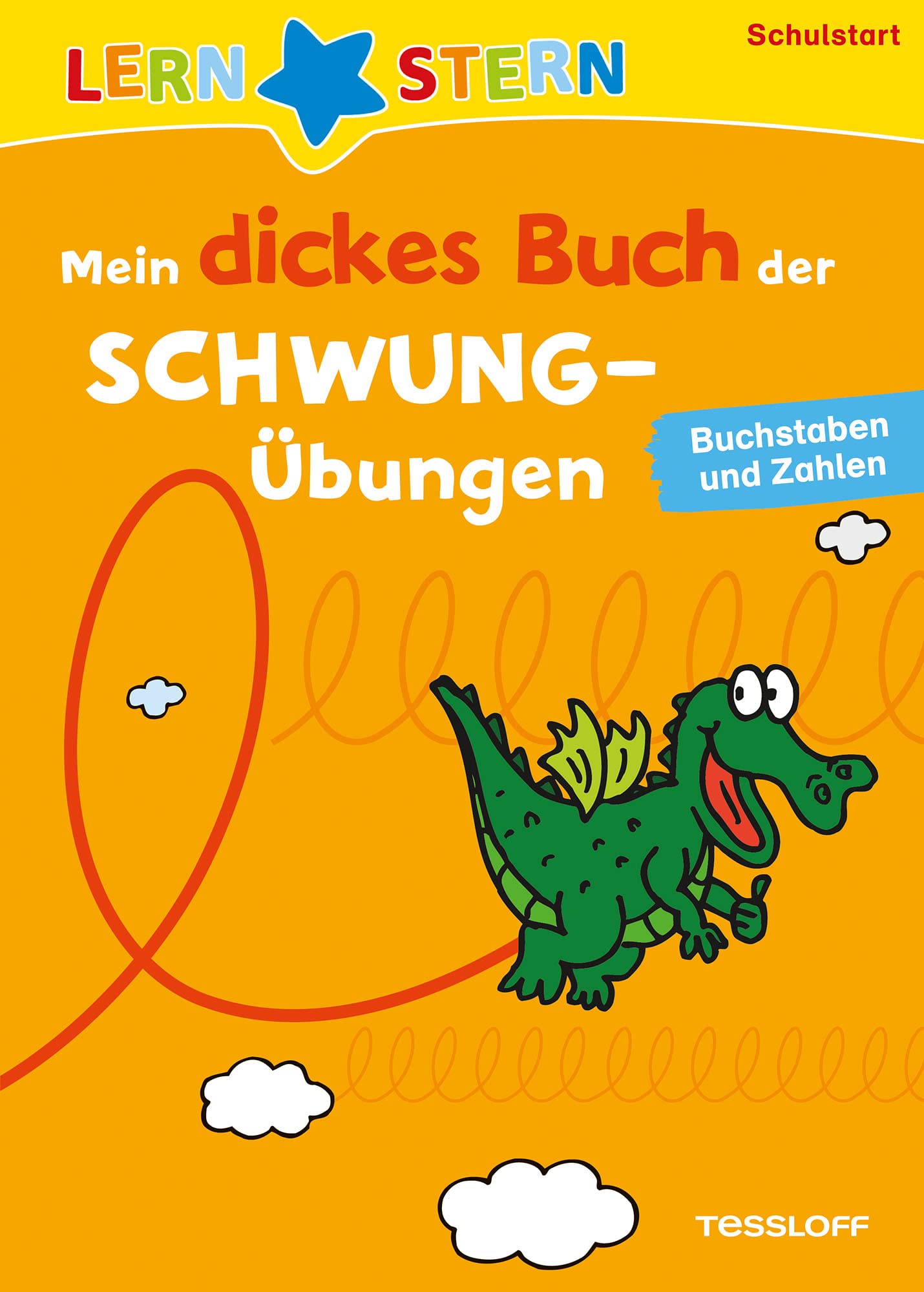 Lernstern: Mein dickes Buch der Schwungübungen. Buchstaben und Zahlen Study Guides