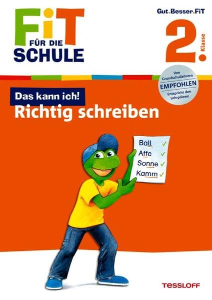 Fit für die Schule: Das kann ich! Richtig schreiben. 2. Klasse Foreign Languages ​​& Dictionaries