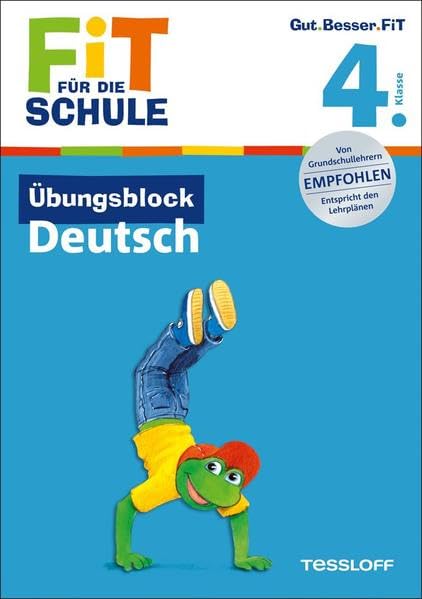 Fit für die Schule Übungsblock Deutsch 4. Klasse Foreign Languages ​​& Dictionaries