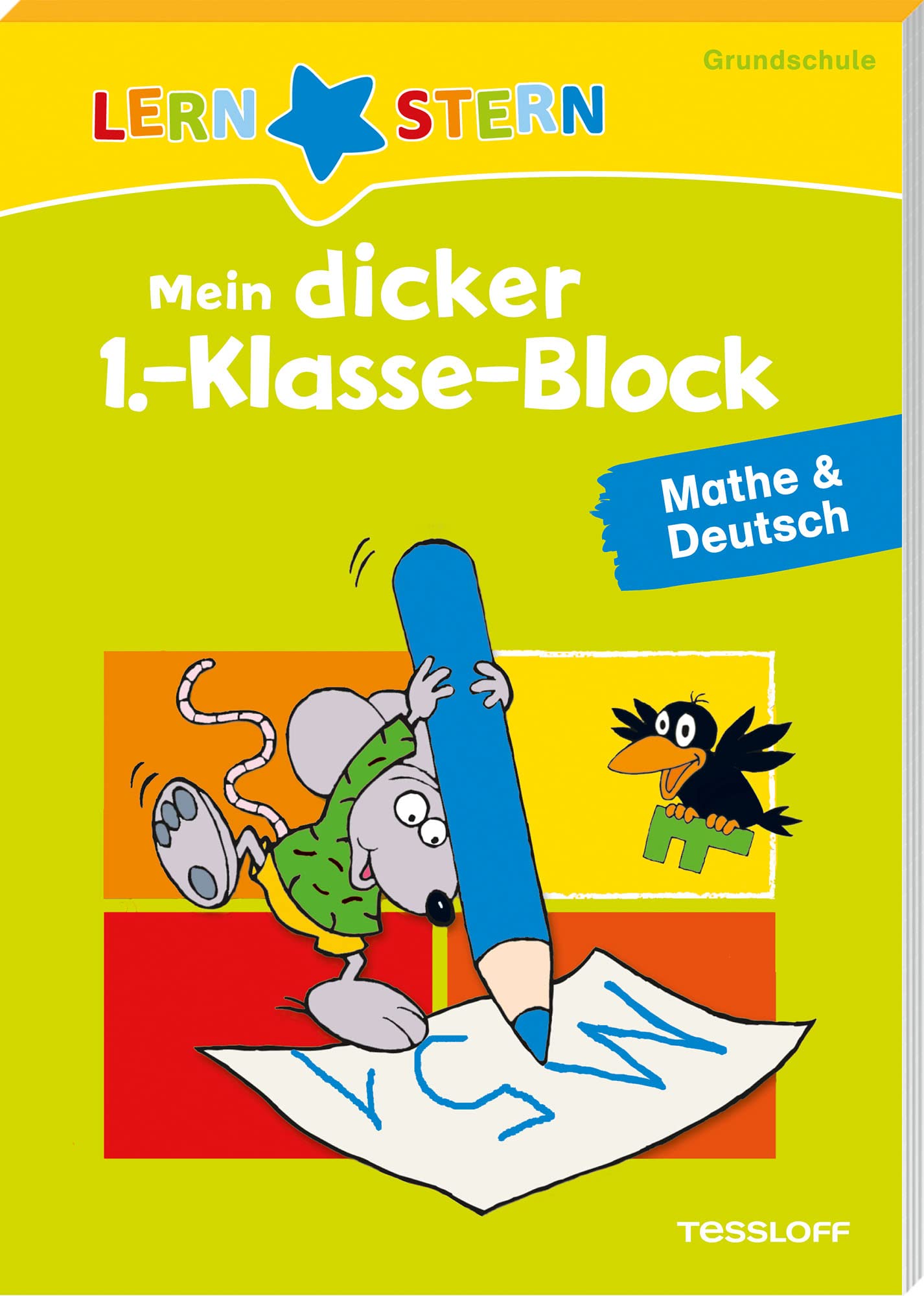 Mein dicker 1.-Klasse-Block Mathe & Deutsch Study Guides Books