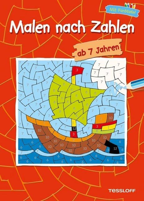 Malen nach Zahlen ab 7 Jahren Leisure, Home & Garden