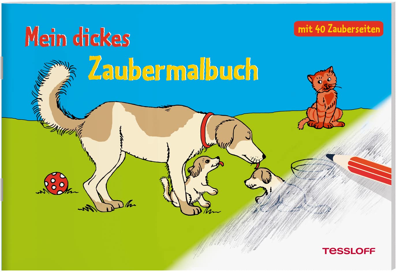 Mein dickes Zaubermalbuch Tiptoi & Games