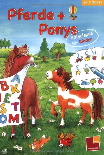 Rätselspaß für Kinder. Pferde + Ponys Tiptoi & Games