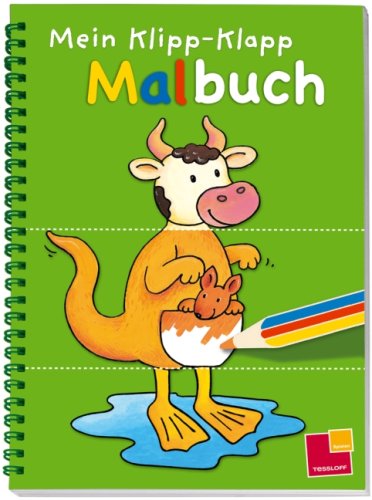 Mein Klipp-Klapp Malbuch (grün) book