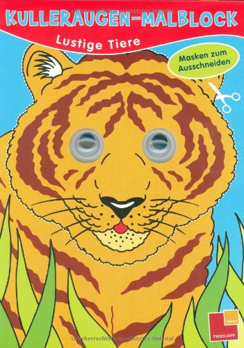Kulleraugen-Malblock Lustige Tiere Non-fiction