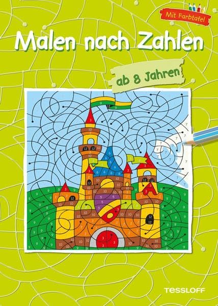 Malen nach Zahlen ab 8 Jahren Tiptoi & Games