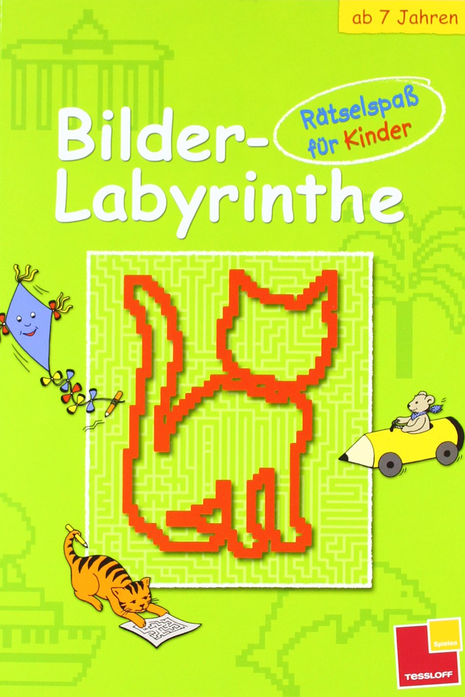 Bilder-Labyrinthe ab 7 Jahren: Rätselspaß für Kinder Tiptoi & Games