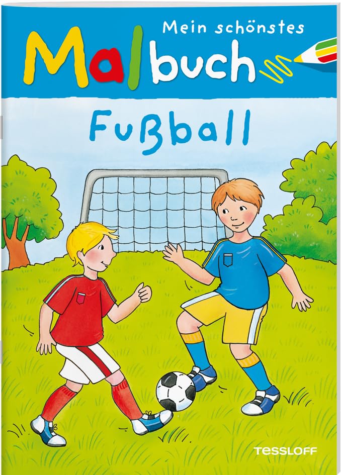 Mein schönstes Malbuch. Fußball Leisure, Home & Garden