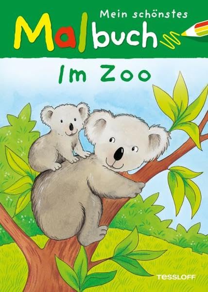 Mein schönstes Malbuch Im Zoo Tiptoi & Games