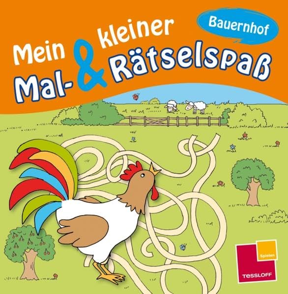 Mein kleiner Mal- & Rätselspaß. Bauernhof (Malbücher und -blöcke) Social Sciences