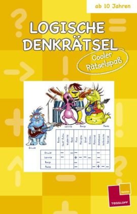 Rätselspaß für Kinder. Logische Denkrätsel ab 10 Jahren (gelb) Tiptoi & Games