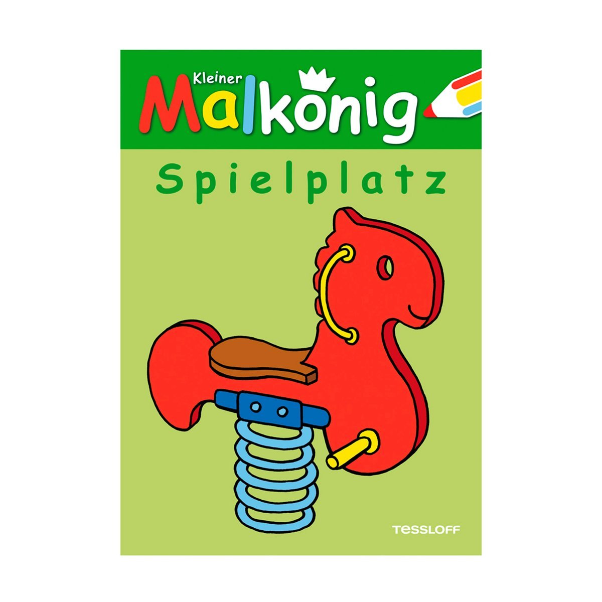 Kleiner Malkönig Spielplatz. Malbuch ab 3 Jahren Non-fiction