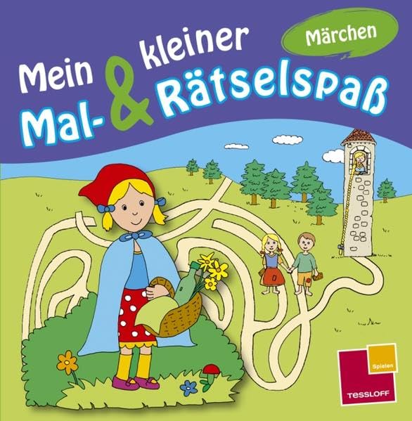 Mein kleiner Mal- & Rätselspaß. Märchen (Malbücher und -blöcke) Social Sciences