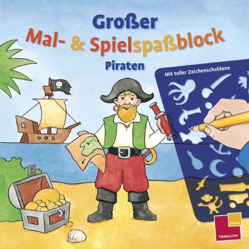 Großer Mal- und Spielspaßblock. Piraten Non-fiction