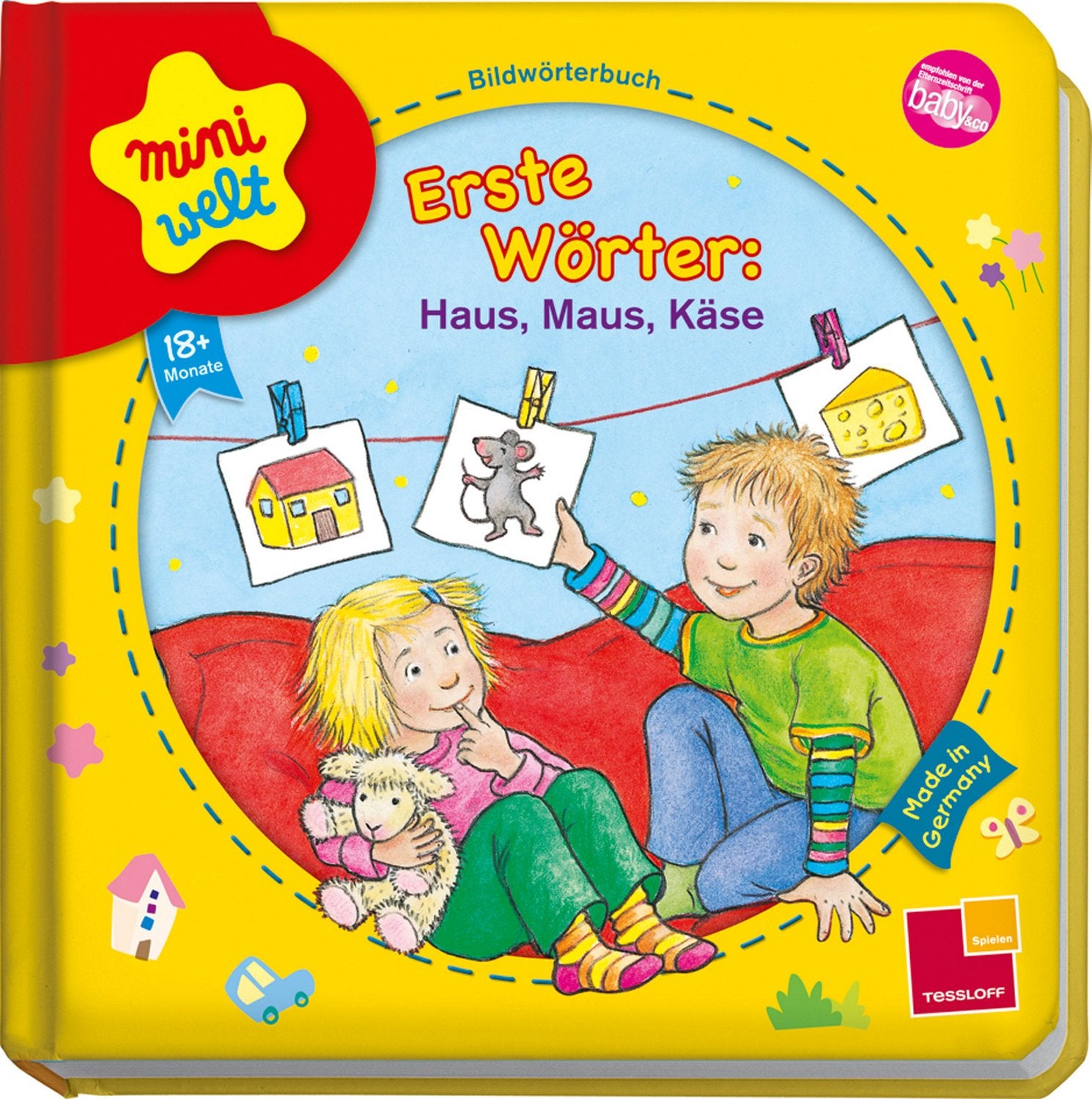 Miniwelt: Bildwörterbuch. Erste Wörter, Haus, Maus, Käse Non-fiction