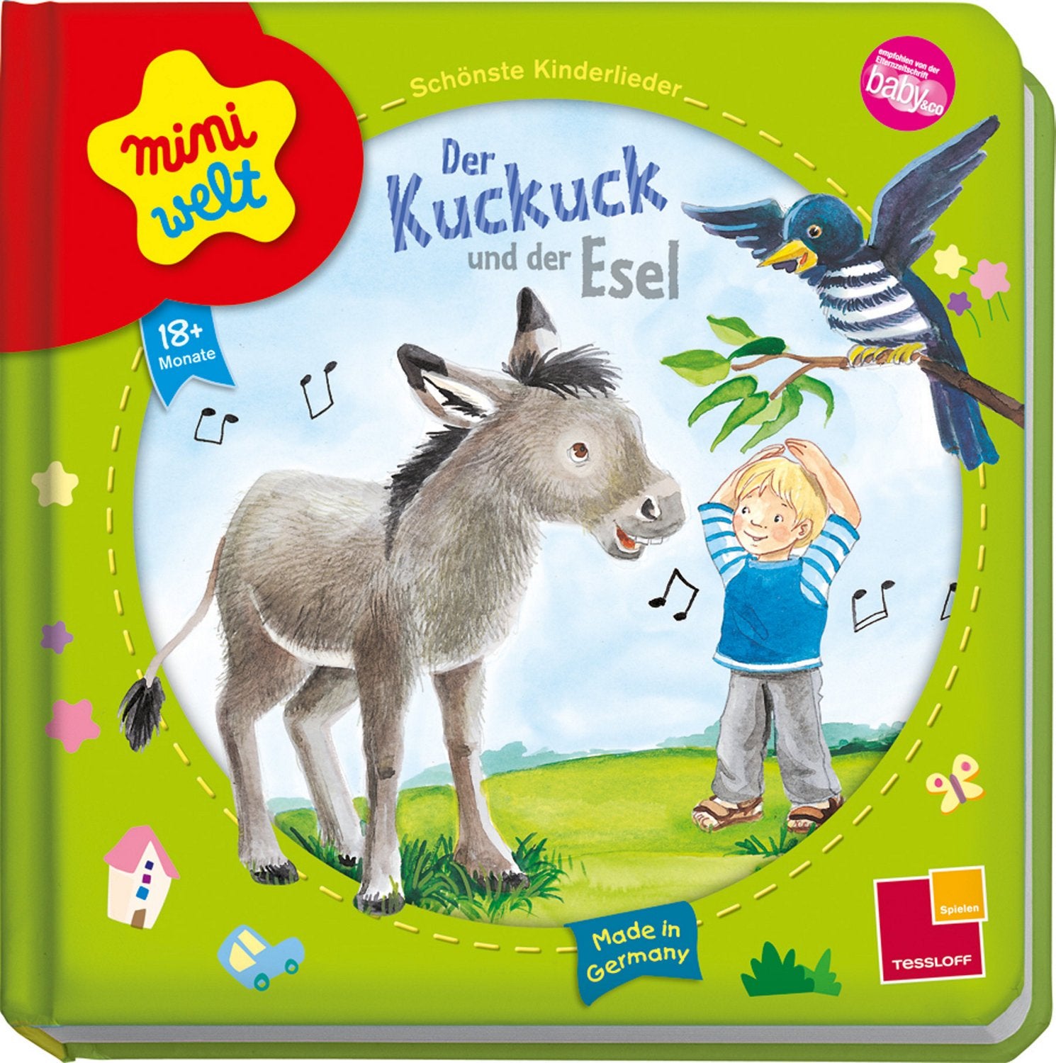 Miniwelt: Schönste Kinderlieder. Der Kuckuck und der Esel Sheet Music