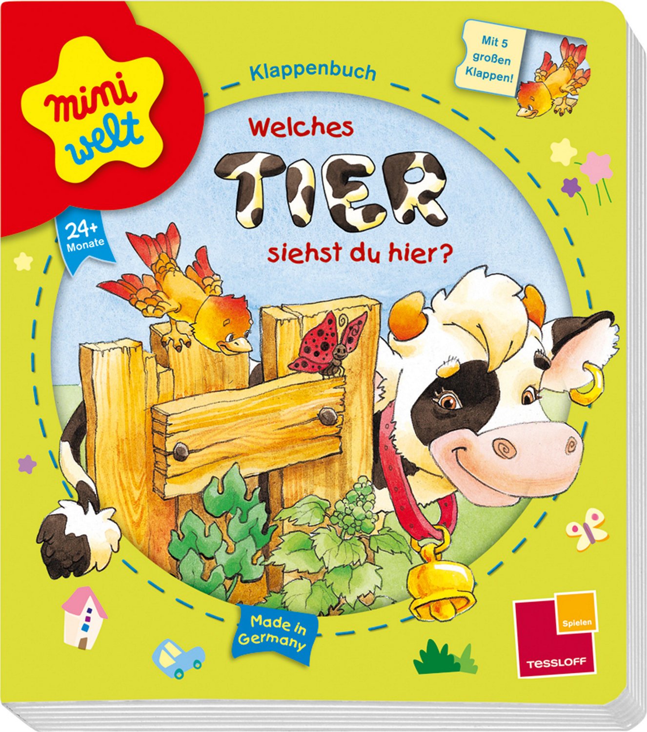 Miniwelt: Klappenbuch. Welches Tier siehst du hier? Non-fiction