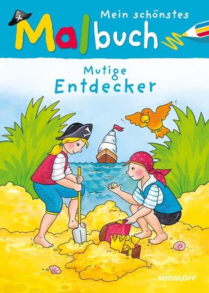Mein schönstes Malbuch Mutige Entdecker (Malbücher und -blöcke) Leisure, Home & Garden