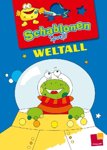 Schablonen-Spaß. Weltall (Malbücher und -blöcke) Non-fiction