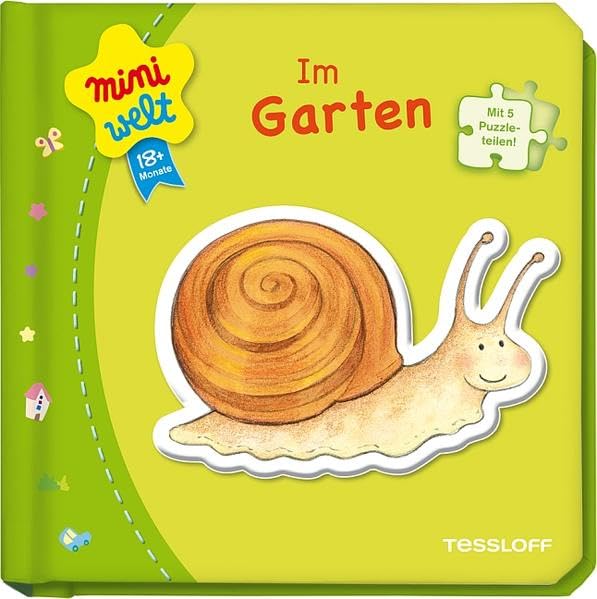 Miniwelt: Kleines Puzzlebuch. Im Garten Non-fiction