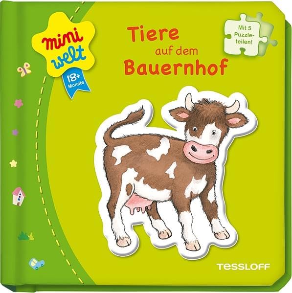 Kleines Puzzlebuch: Auf dem Bauernhof (Bilderbuch ab 18 Monate) Non-fiction
