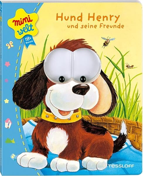 Kulleraugen-Bilderbuch: Hund Henry und seine Freunde zu Hause book