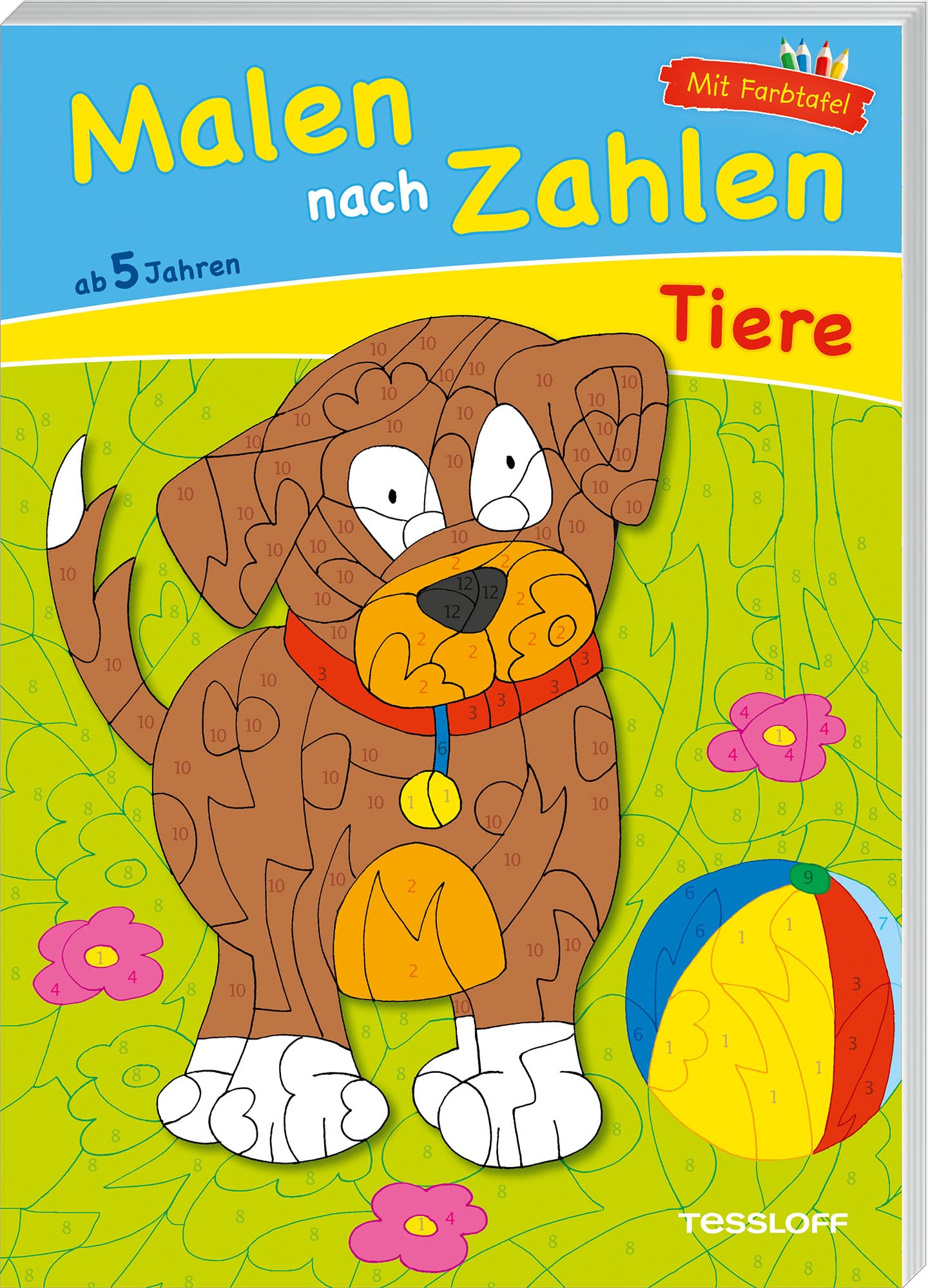 Malen nach Zahlen Tiere. Ab 5 Jahren Tiptoi & Games