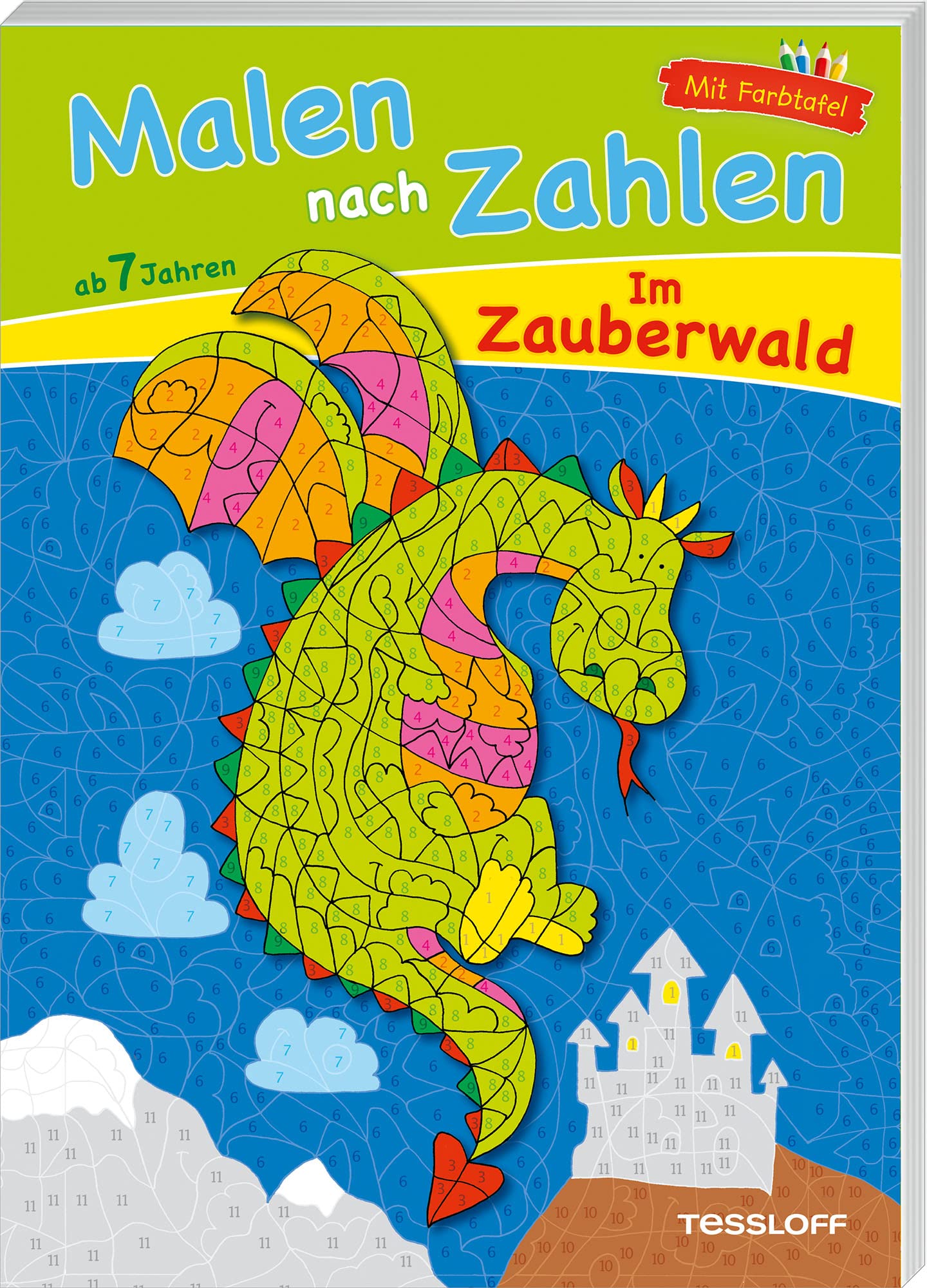 Malen nach Zahlen Im Zauberwald. Ab 7 Jahren Tiptoi & Games