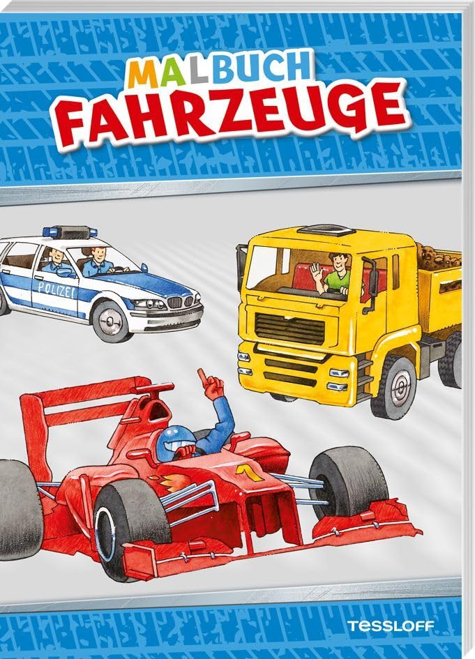 Malbuch. Fahrzeuge (Malbücher und -blöcke) Non-fiction