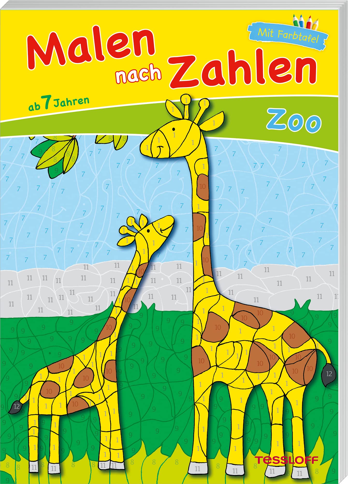 Malen nach Zahlen Zoo. Ab 7 Jahren Tiptoi & Games