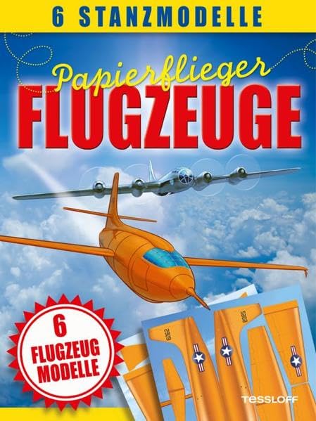 Papierflieger: Flugzeuge. Modellbogen General education
