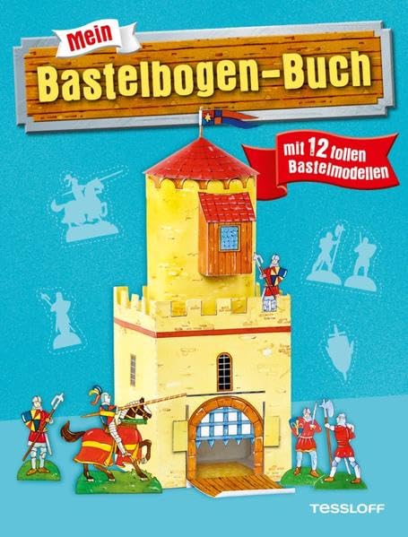 Mein Bastelbogen-Buch mit 12 tollen Bastelmodellen: Ab 6 Jahren (Rätsel, Spaß, Spiele) Social Sciences