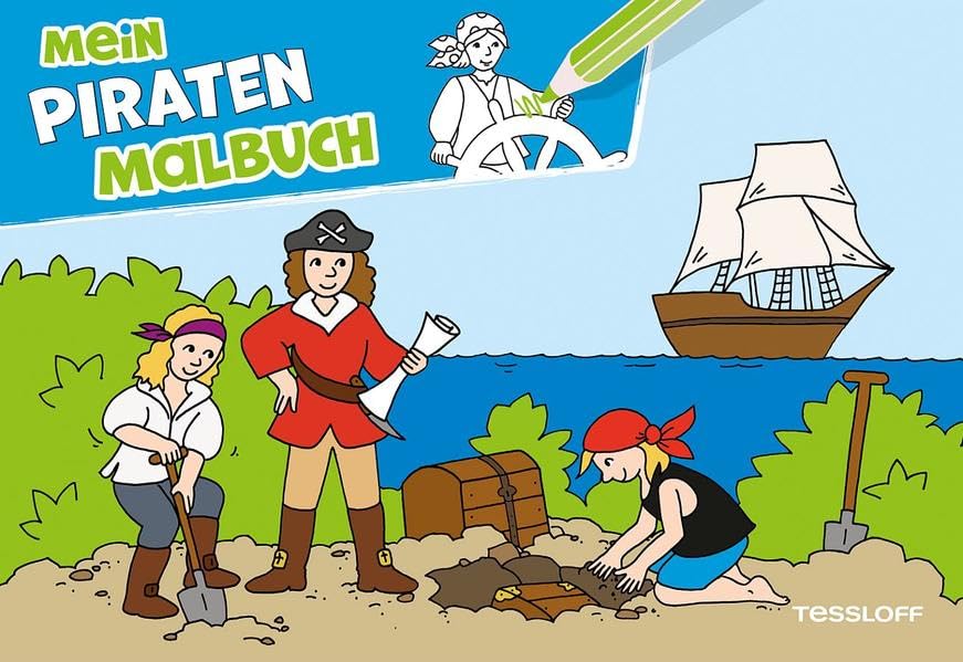 Mein Piraten Malbuch Social Sciences