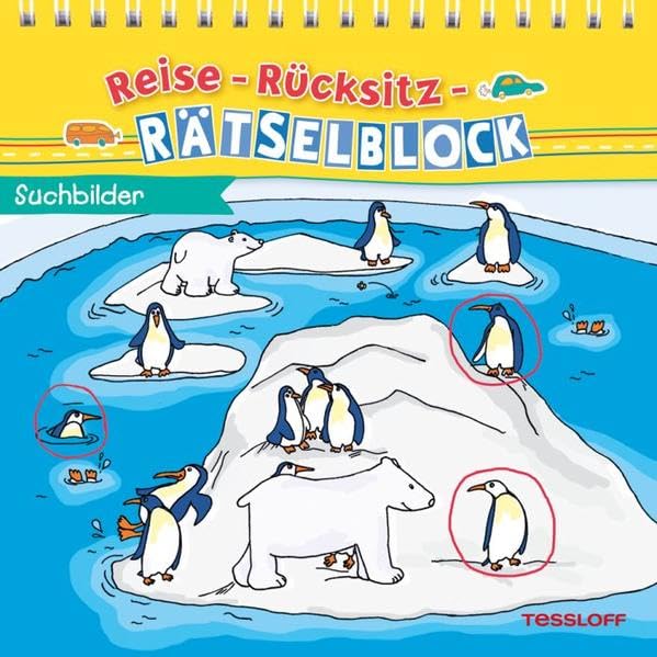Reise-Rücksitz-Rätselblock Suchbilder (Rätsel, Spaß, Spiele) Social Sciences