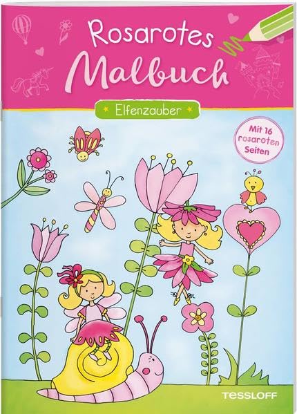 Rosarotes Malbuch. Einhörner: Mit 16 rosaroten Seiten! (Malbücher und -blöcke) Social Sciences