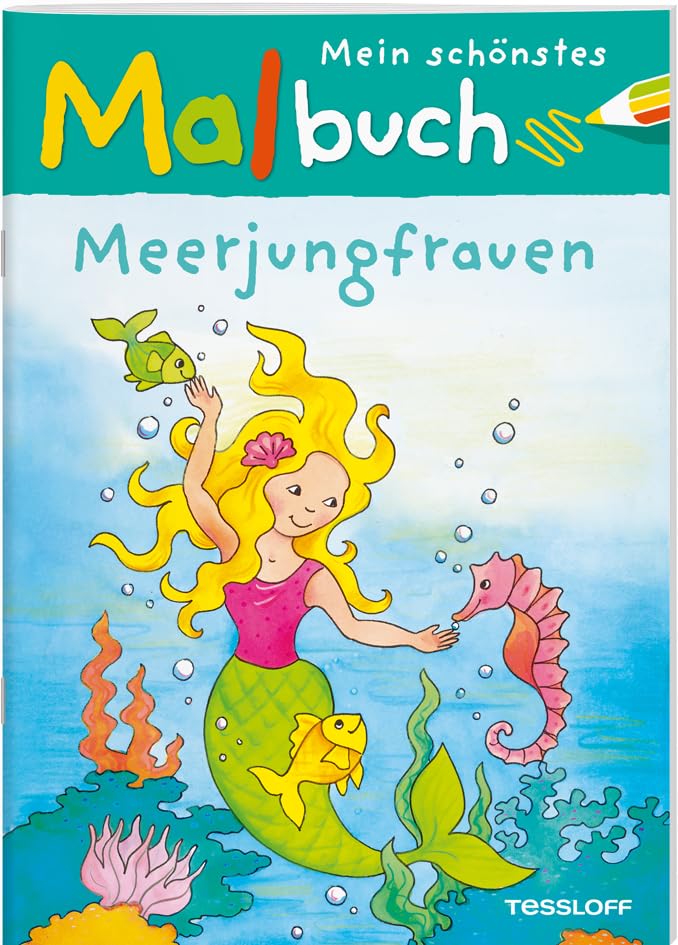 Mein schönstes Malbuch Meerjungfrauen (Malbücher und -blöcke) Manga