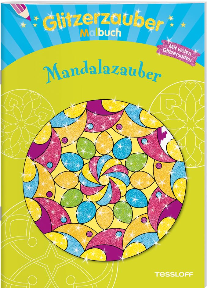 Glitzerzauber Malbuch Mandalazauber book