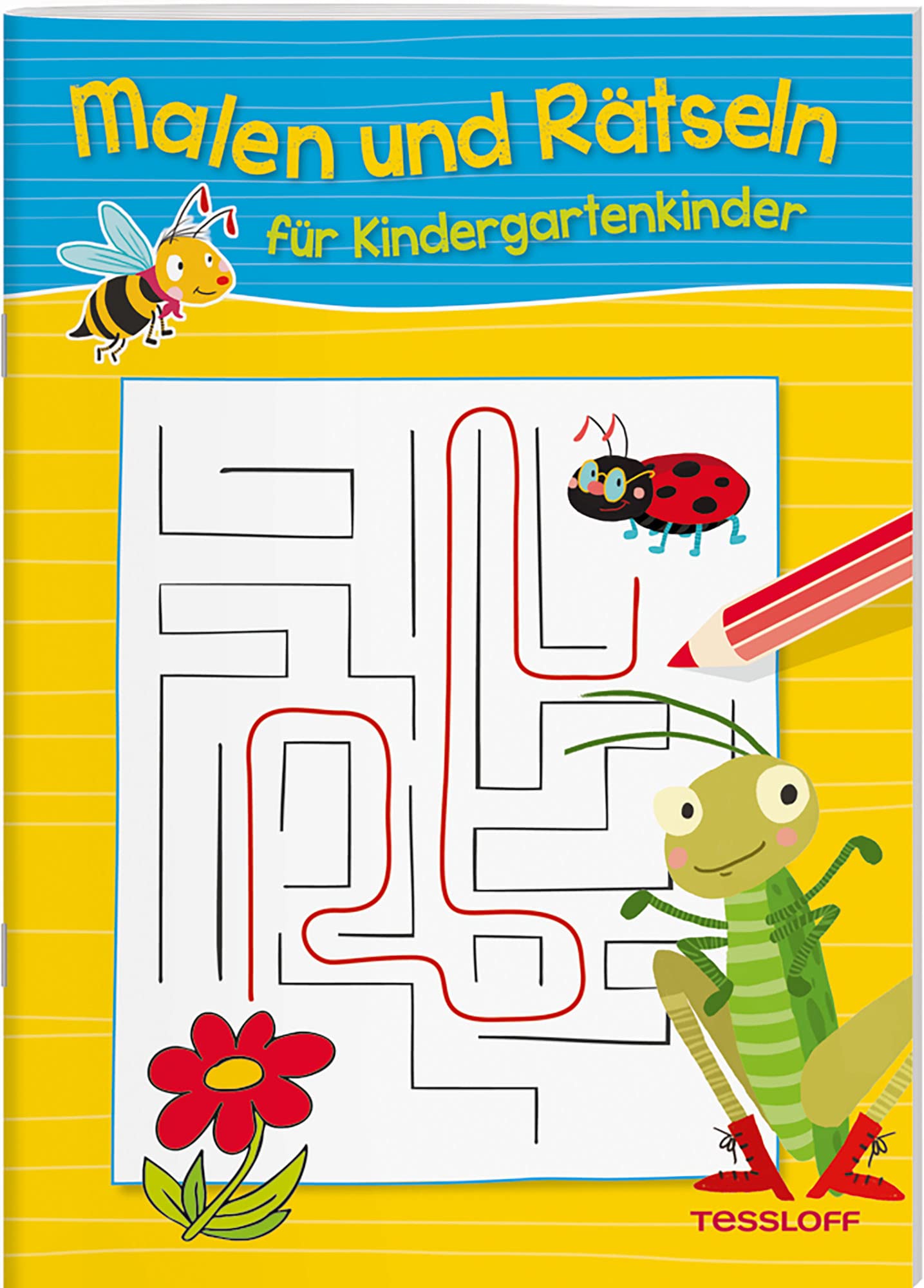 Malen und Rätseln für Kindergartenkinder book