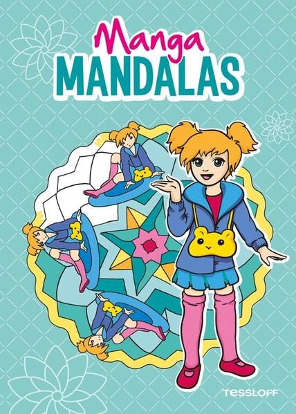 Manga Mandalas (Malbücher und -blöcke) Manga